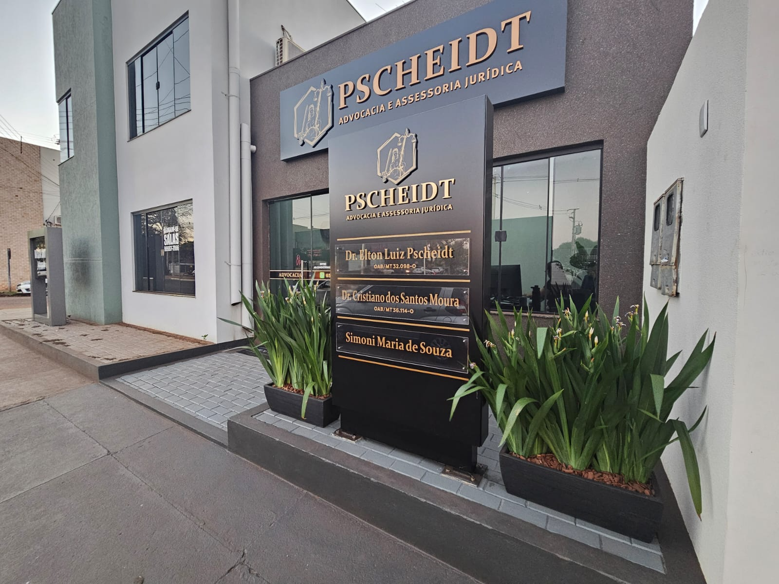 Fachada do escritório Pscheidt Advocacia